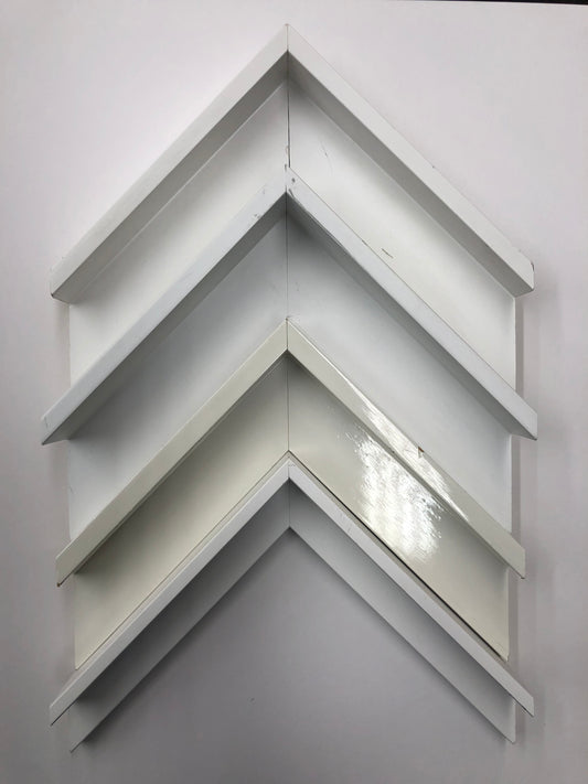 White Floater Frames